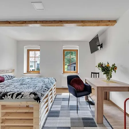 Poolincluded Studio Joy 1 Lägenhet Loučná pod Klínovcem